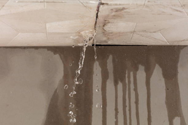 Professional Burst Pipe Cleanup technician working in Ware, MA